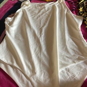Elegant Cream Women's Top